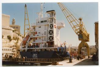 Malta Shiprepair Yard - Ship "Sea Opal" Dock No 3 repairs