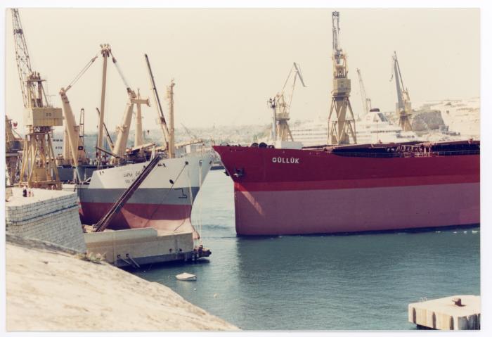 Malta Shiprepair Yard - Ship "Gulluk" afloat repairs