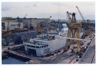 Malta Shiprepair Yard - "Paloma" Dock No 5 repairs