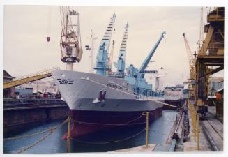Malta Shiprepair Yard - Ship "Erikson Crystal" Dock No 4 repairs