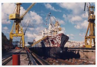 Malta Shiprepair Yard - Ship "Monterrey" Dock No 6 repairs