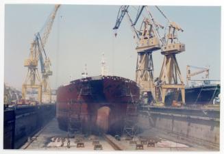 Malta Shiprepair Yard - Ship "Alandia Spray" Dock No 6 repairs