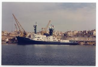 Malta Shiprepair Yard - Ship Conversion "Arctic P" afloat repairs