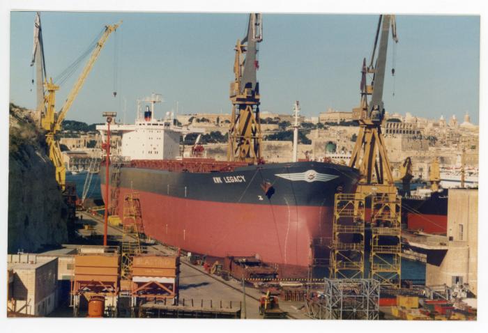 Malta Shiprepair Yard - KWK Legacy Dock No 6 repairs