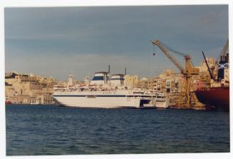 Malta Shiprepair Yard - Ship "Paloma" afloat repairs