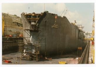 Malta Shiprepair Yard - FPSO "Ikdam" Dock No 6 repairs