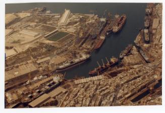 Malta Shiprepair Yard -  Aerial View