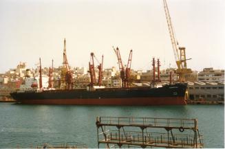 Malta Shiprepair Yard - Ship "Advantage" Afloat repairs