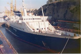 Malta Shiprepair Yard - Ship "Alexander" Dock No 2 repairs