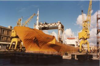 Malta Shiprepair Yard - Ship "Grecale" Dock No 3 repairs