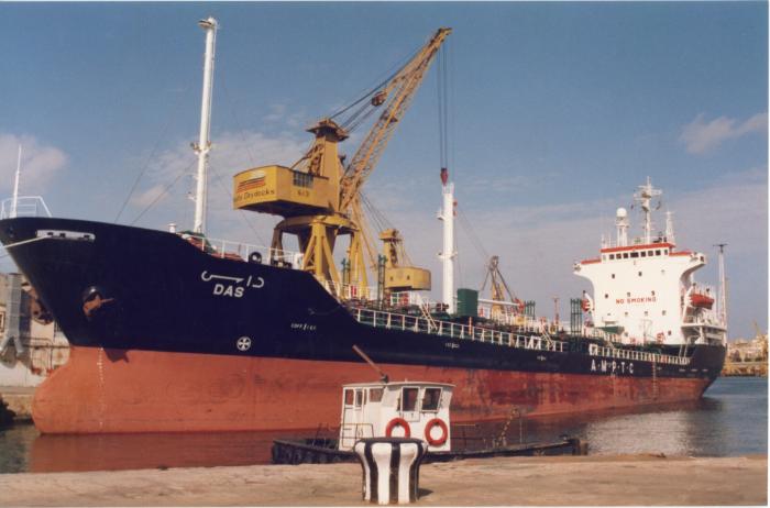 Malta Shiprepair Yard - Ship "Das" Afloat repairs