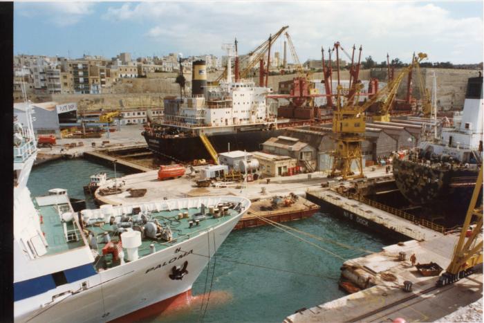 Malta Shiprepair Yard -  General view