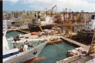 Malta Shiprepair Yard -  General view