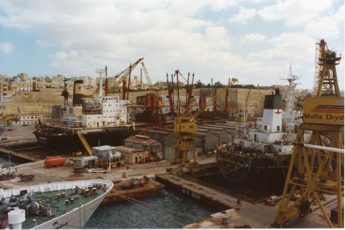 Malta Shiprepair Yard -  General view