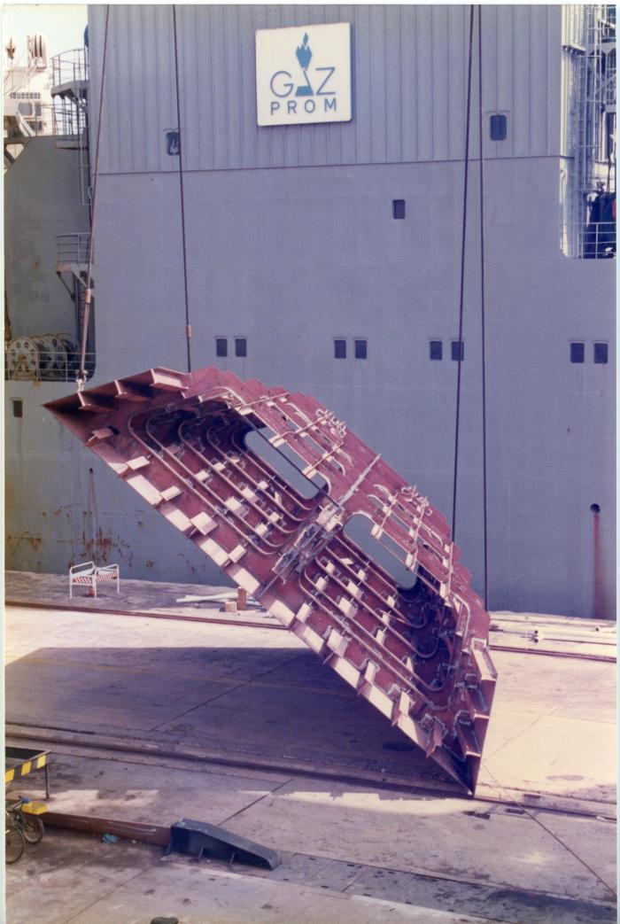 Malta Drydocks photo during the Conversion of m/t "Northia" to FPSO "IKDAM"