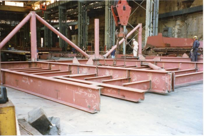 Malta Drydocks photo during the Conversion of m/t "Northia" to FPSO "IKDAM"