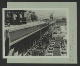 Malta Drydocks No 4 and 5 Drydocks Conversion construction work