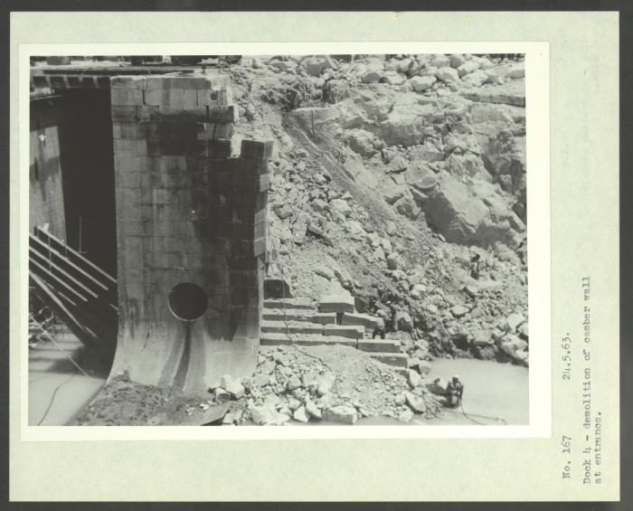 Malta Drydocks No 4 and 5 Drydocks Conversion construction work