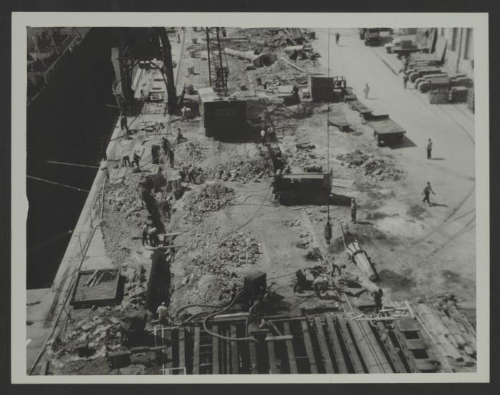 Malta Drydocks - No 5 drydock conversion construction work