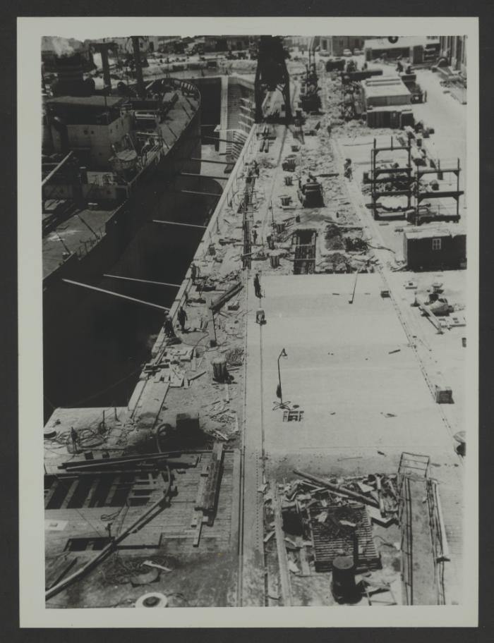 Malta Drydocks - No 5 drydock conversion construction work