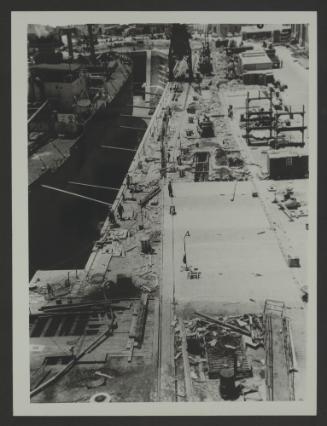 Malta Drydocks - No 5 drydock conversion construction work