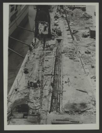 Malta Drydocks - No 5 drydock conversion construction work