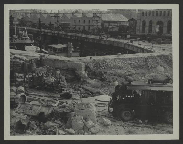 Malta Drydocks - No 5 drydock conversion construction work