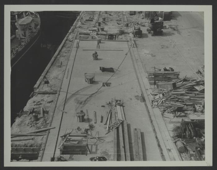 Malta Drydocks - No 5 drydock conversion construction work