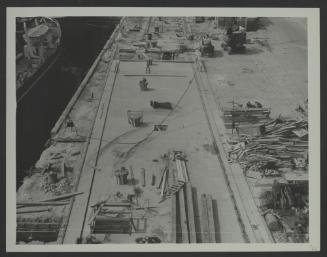 Malta Drydocks - No 5 drydock conversion construction work