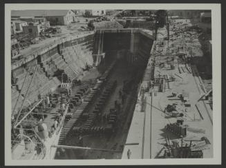 Malta Drydocks - No 5 drydock conversion construction work