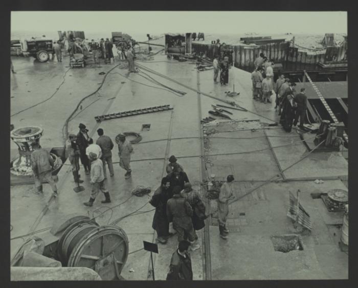 Malta Drydocks No 4 and 5 Drydocks Conversion construction work