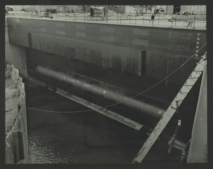 Malta Drydocks No 4 and 5 Drydocks Conversion construction work