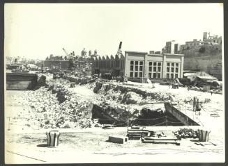 Malta Drydocks No 4 and 5 Drydocks Conversion construction work