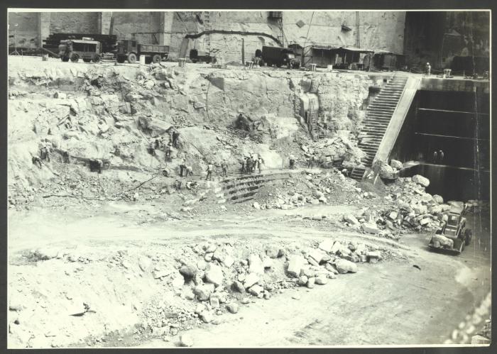 Malta Drydocks No 4 and 5 Drydocks Conversion construction work