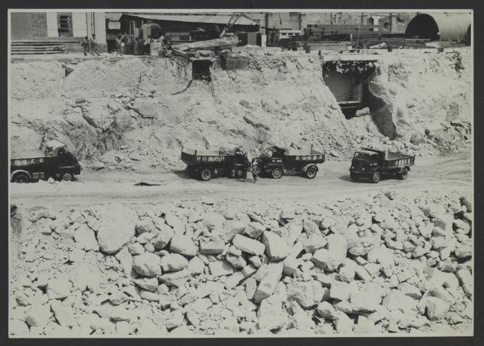 Malta Drydocks No 4 and 5 Drydocks Conversion construction work