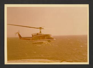 Visit by Malta Drydocks personnel to inspect an unidentified Oil Rig offshore Egypt (possibly)