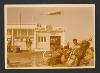 Visit by Malta Drydocks personnel to inspect an unidentified Oil Rig offshore Egypt (possibly)