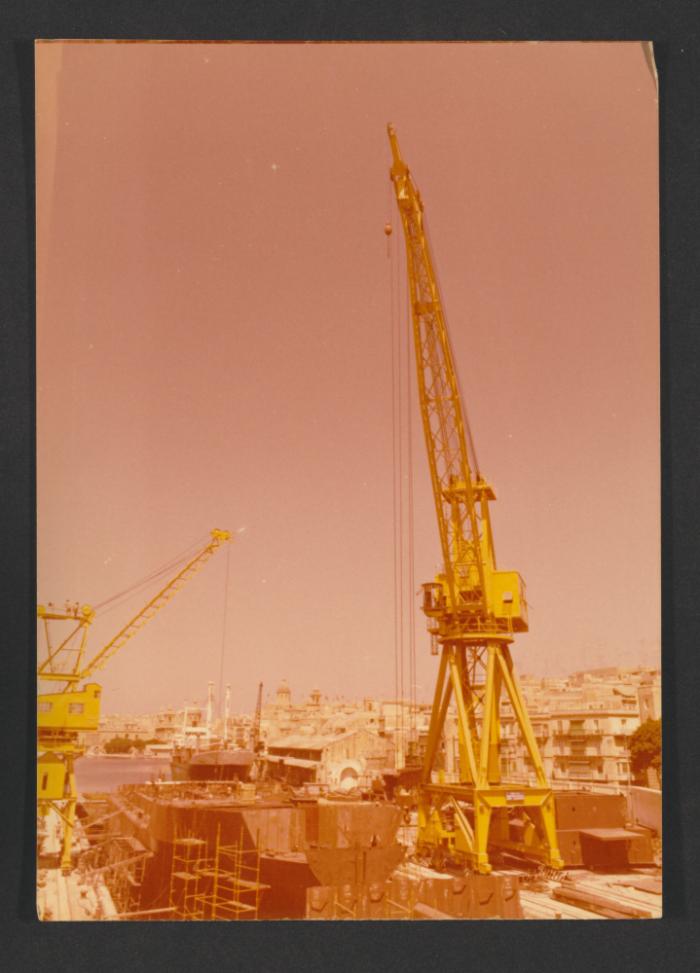 Product Tankers build for China by Malta Drydocks New Building section - Da Quing 216