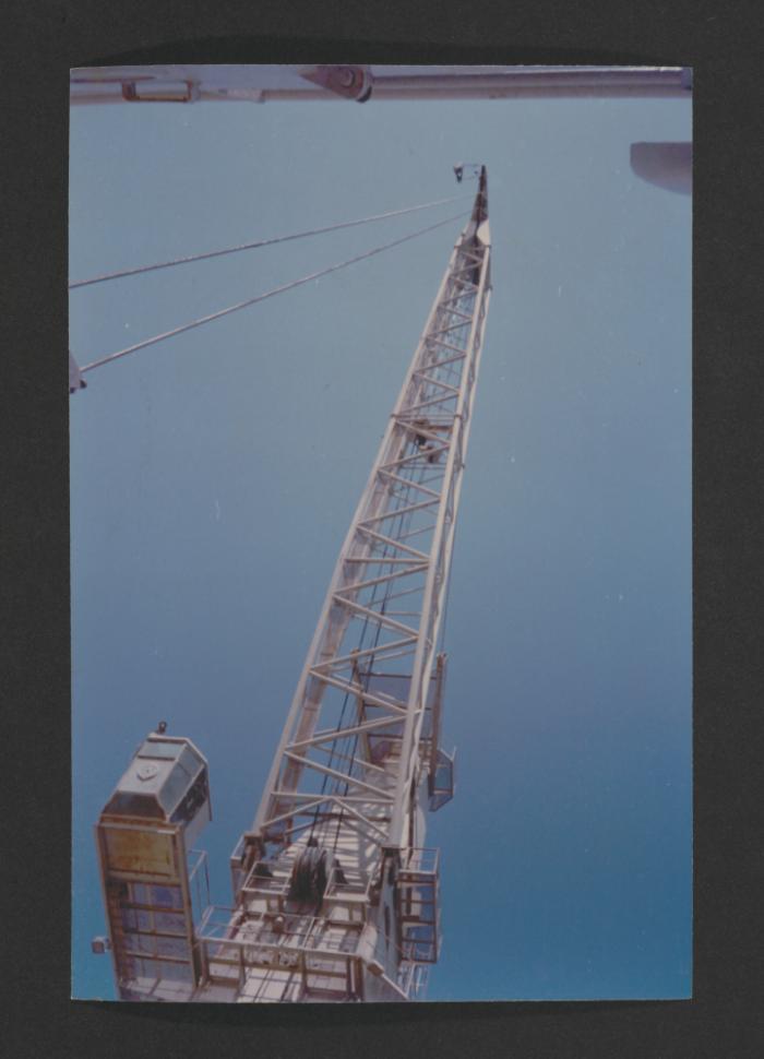 Libya floating crane inspection visit by Malta Drydocks representatives