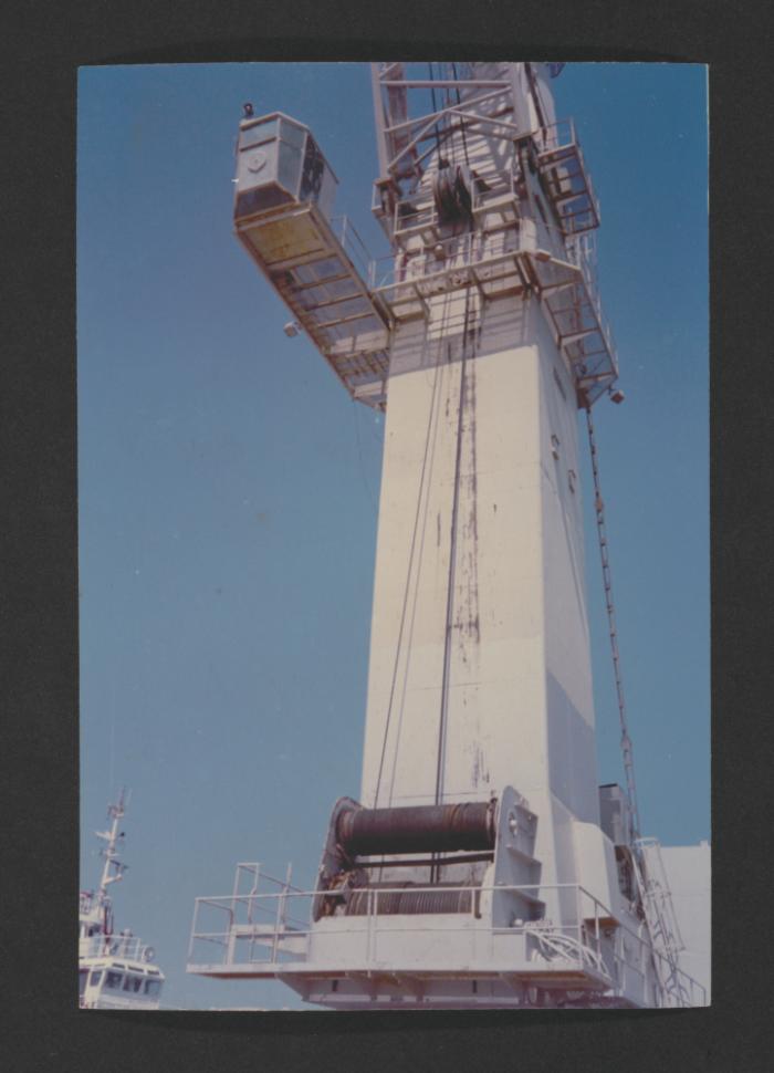 Libya floating crane inspection visit by Malta Drydocks representatives