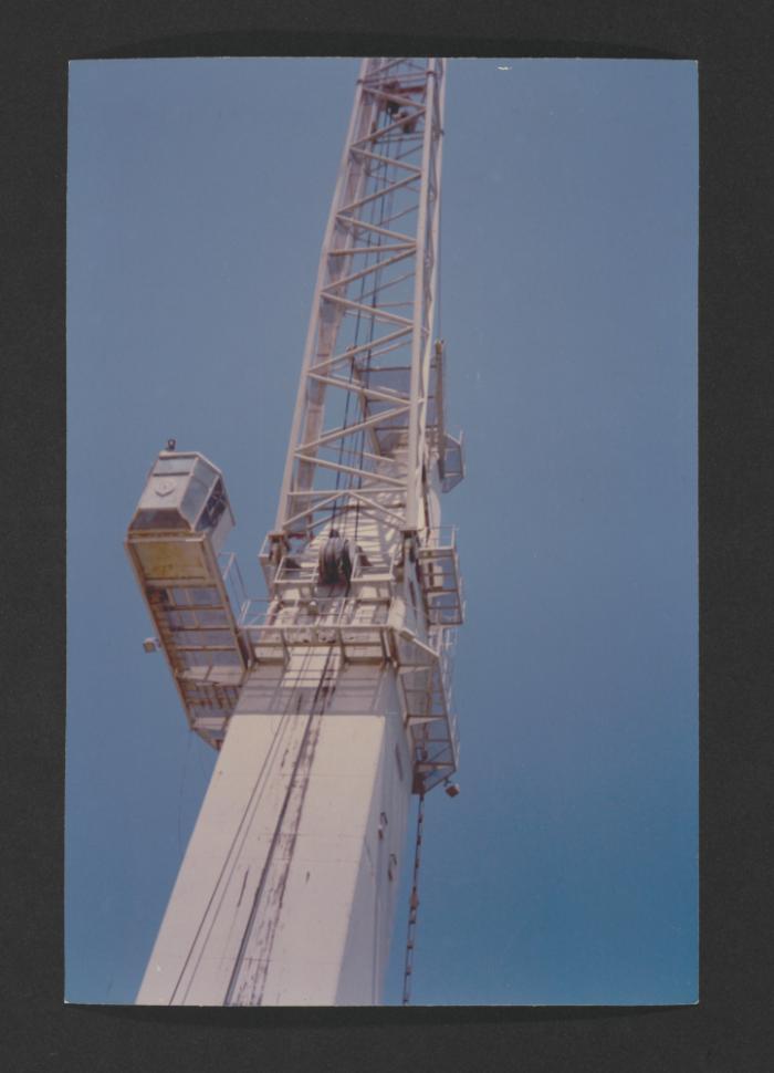 Libya floating crane inspection visit by Malta Drydocks representatives