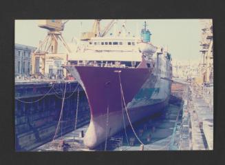 Malta Drydocks - Libyan ship "Hanaa" repairs