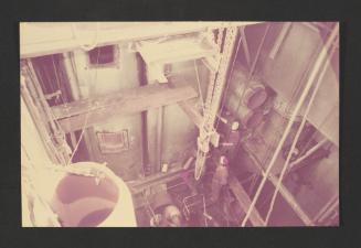 Ship "Cunard Countess" repairs and conversion at Malta Drydocks - Engine room work