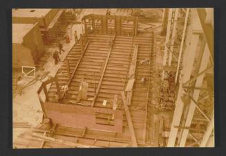 Ship "Cunard Countess" repairs and conversion at Malta Drydocks - Steel fabrication