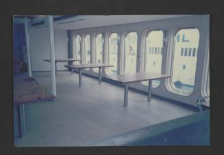 Ship "Cunard Countess" repairs and conversion at Malta Drydocks - onboard ship work