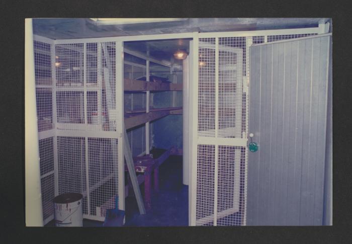 Ship "Cunard Countess" repairs and conversion at Malta Drydocks - Storage spaces  onboard ship