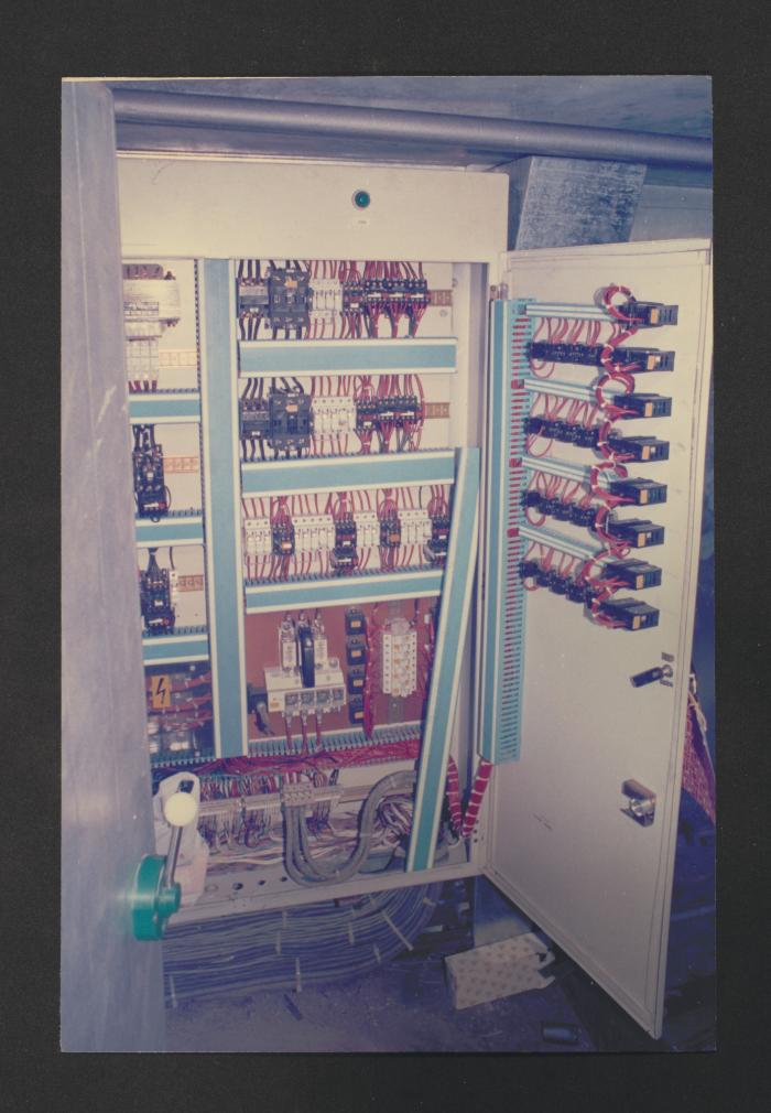 Unidentified ship at Malta Drydocks  electrical equipment repairs