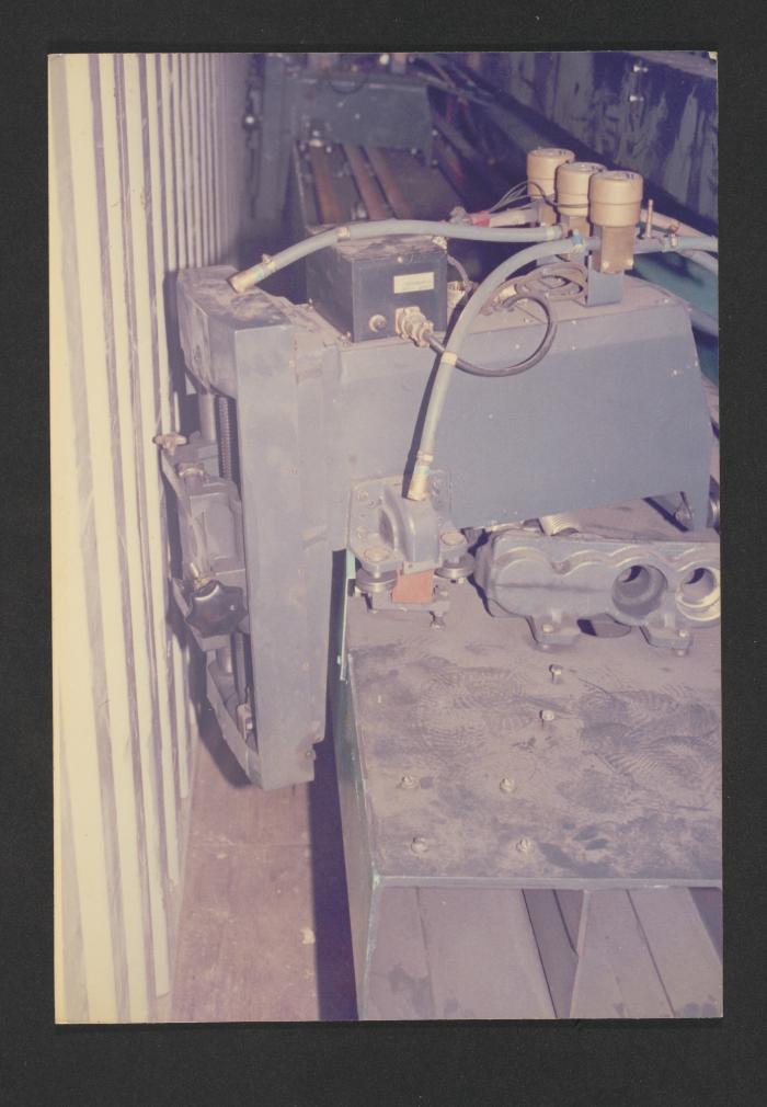 Container storage for equipment at Malta Drydocks Stores