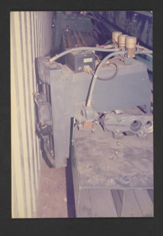 Container storage for equipment at Malta Drydocks Stores