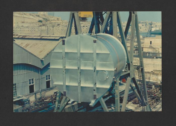 Industrial work by Malta Ddrydocks - Vertical Tank
